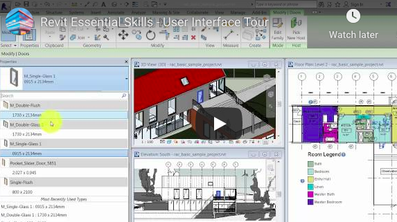 Revit User Interface | Learning Revit Online